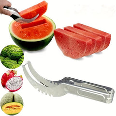 Watermelon Slicer Stainless Steel Reusable Fruit Divider