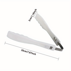 Plastic Food Clip Multifunctional Tongs Anti-scalding BBQ Steak