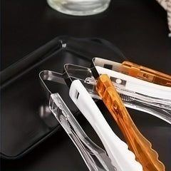 Plastic Food Clip Multifunctional Tongs Anti-scalding BBQ Steak