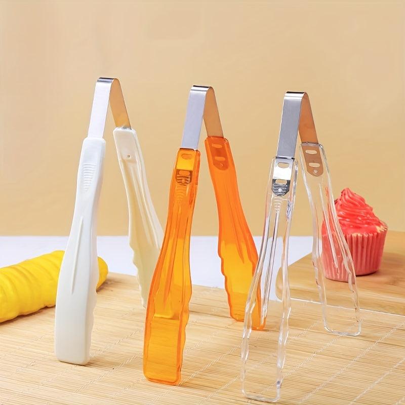 Plastic Food Clip Multifunctional Tongs Anti-scalding BBQ Steak