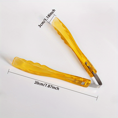 Plastic Food Clip Multifunctional Tongs Anti-scalding BBQ Steak