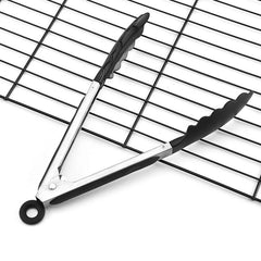 Stainless Steel BBQ Tongs Non-Slip Grill Buffet Clamp