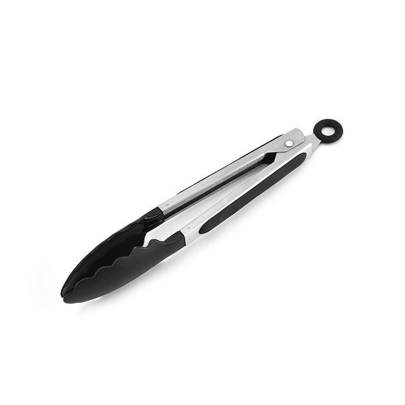 Stainless Steel BBQ Tongs Non-Slip Grill Buffet Clamp