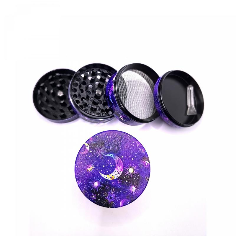 Cartoon Moon And Star Spice Grinder Creative Metal Kitchen Tool
