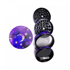 Cartoon Moon And Star Spice Grinder Creative Metal Kitchen Tool