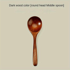 Natural Wooden Spoon for Ramen Noodles and Soup