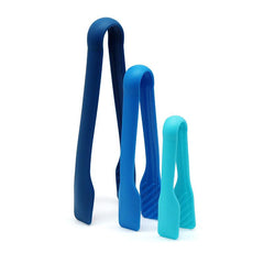 3pcs Plastic Kitchen Tongs Food Clip Set Barbecue Clip Cooking Supplies