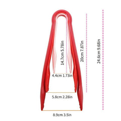 3pcs Plastic Kitchen Tongs Food Clip Set Barbecue Clip Cooking Supplies