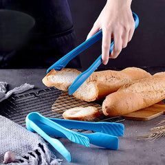 3pcs Plastic Kitchen Tongs Food Clip Set Barbecue Clip Cooking Supplies