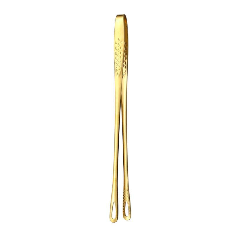 Stainless Steel Food Tongs Non Slip Barbecue Tongs