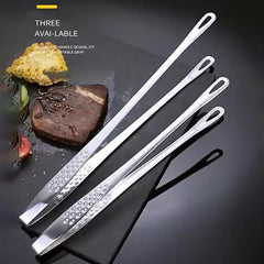 Stainless Steel Food Tongs Non Slip Barbecue Tongs