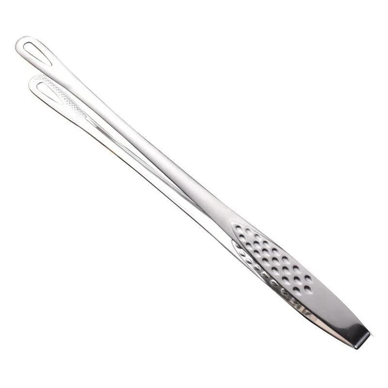 Stainless Steel Food Tongs Non Slip Barbecue Tongs