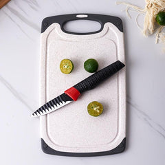 Set Of 3 Dishwasher Safe Non-slip Plastic Cutting Boards