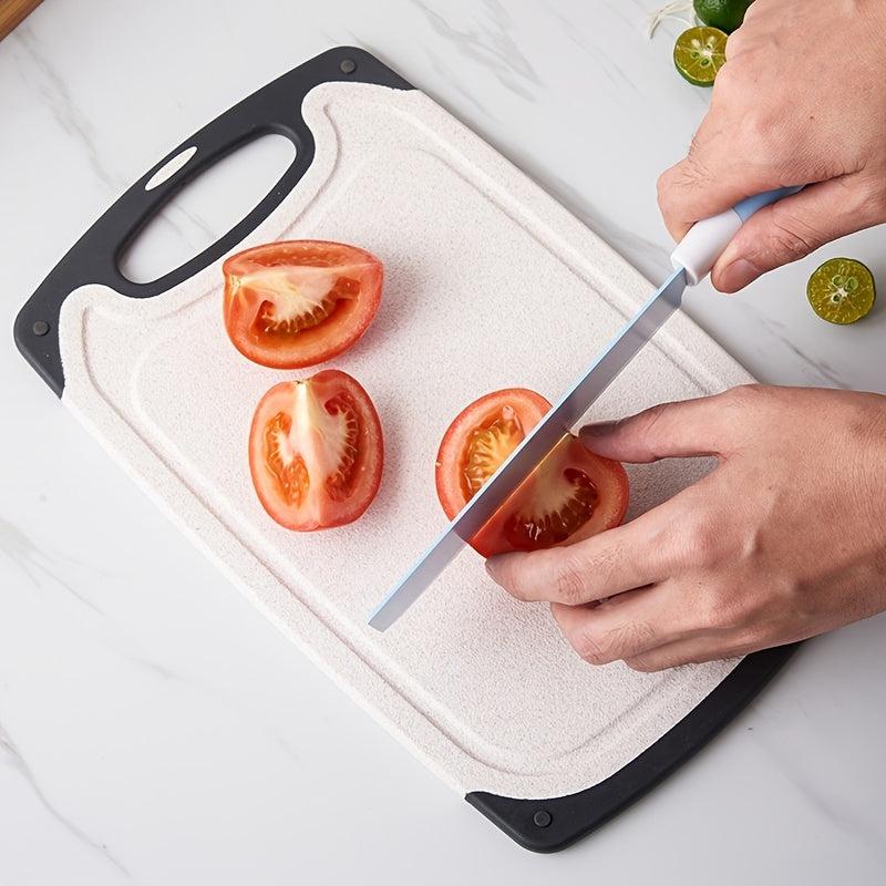 Set Of 3 Dishwasher Safe Non-slip Plastic Cutting Boards