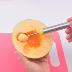 Stainless Steel Fruit Ball Digger Watermelon Spoon