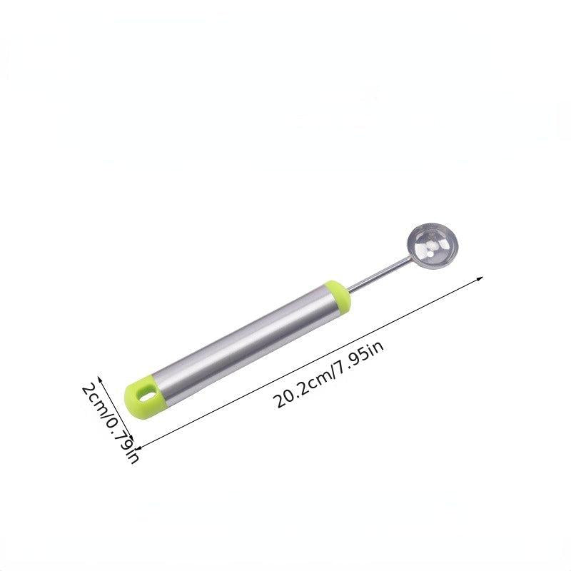 Stainless Steel Fruit Ball Digger Watermelon Spoon