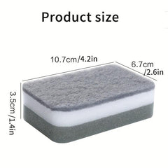 12pcs Double sided Pot Washing Sponge Magic Dish Washing Sponge
