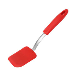 Silicone Frying Shovel Kitchen Spatula Stainless Steel Handle Cooking