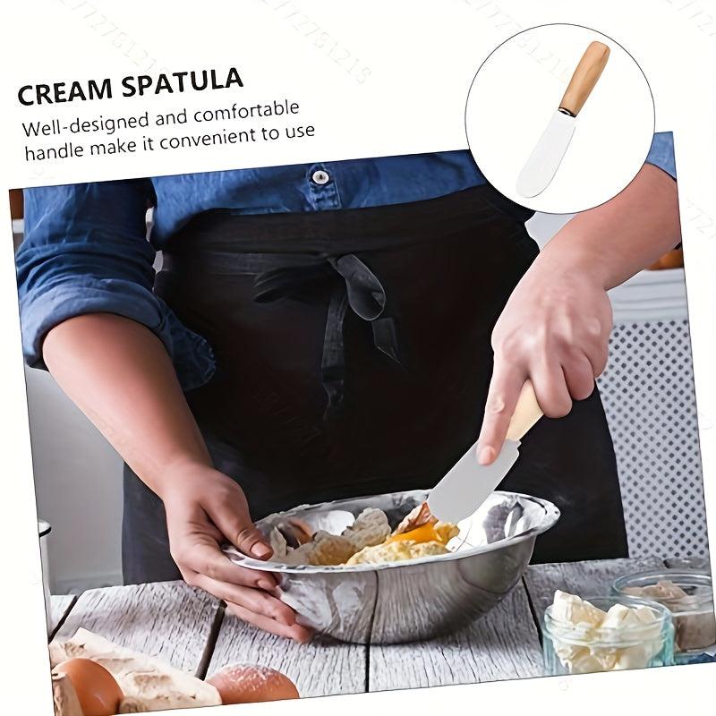 6pcs Cheese & Butter Spreader Set with Wooden Handle