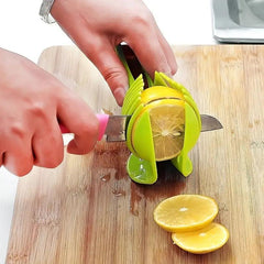 Tomato Lemon Slicer Holder Fruit Tongs Egg Slicer Cutting Holder