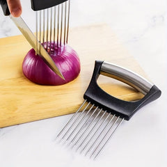 Onion Slicer Holder Crinkle Cutter Wavy Chopper Lemon Holder