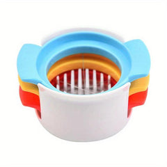 3 in 1 Stainless Steel Egg Slicer Cut Slice & Dice Eggs