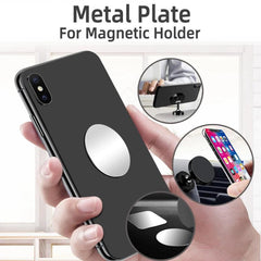 5pcs Magnetic Phone Holder with Adhesive Pads, Stainless Steel Patch for Tools