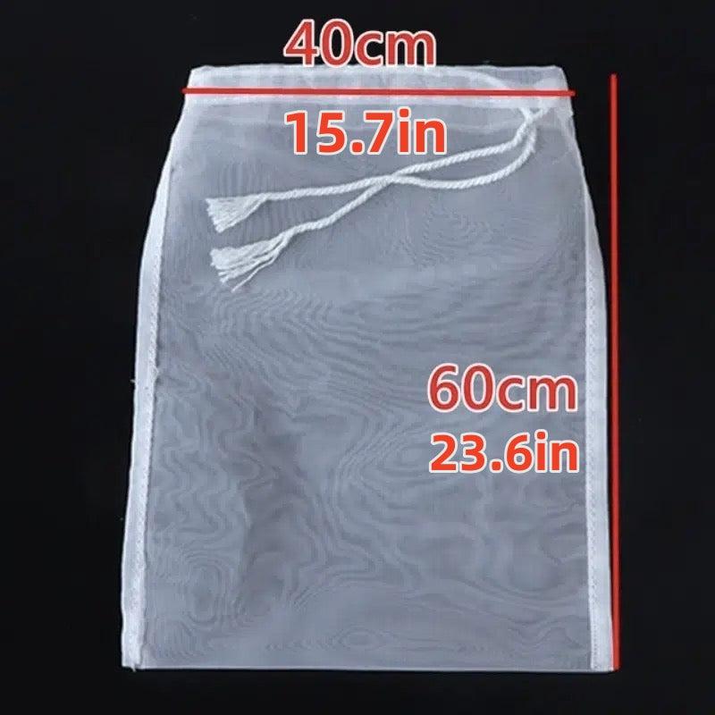 Reusable Soy Milk Nut Milk Filter Bag BPA Nylon for Healthy Drinks