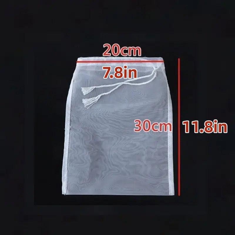 Reusable Soy Milk Nut Milk Filter Bag BPA Nylon for Healthy Drinks