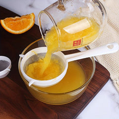 Mesh Strainer Plastic Filter Handle Tea Juice Flour Soy Milk Kitchen Gadget