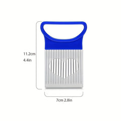 Stainless Steel Onion Slicer Cutter Holder - Lemon Holder Slicer