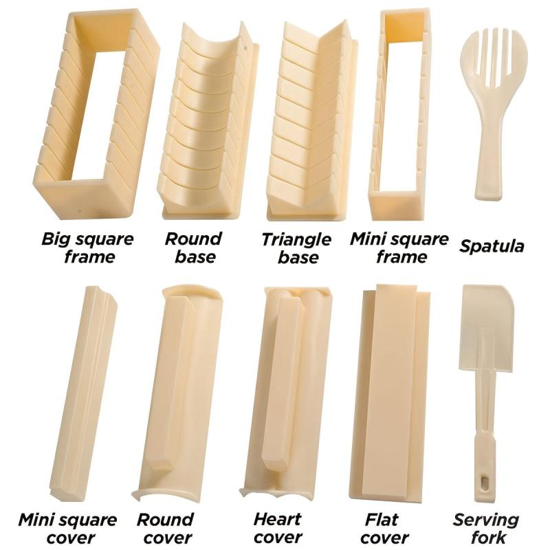 Sushi Making Kit Homemade Sushi Maker Roller Rice Making Mold Kitchen