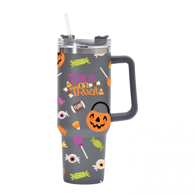 Christmas Print Insulated Steel Water Bottle