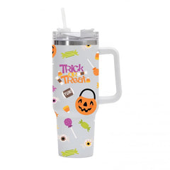 Christmas Print Insulated Steel Water Bottle