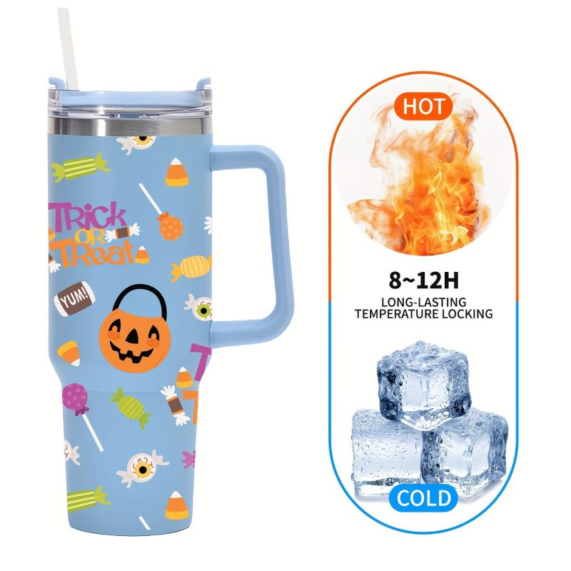 Christmas Print Insulated Steel Water Bottle