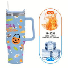 Christmas Print Insulated Steel Water Bottle