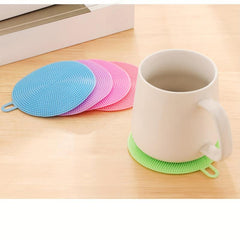 3pcs Kitchen Brush Reusable Sink Fruit Vegetable Scrubber