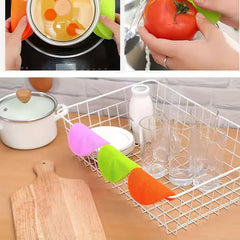 3pcs Kitchen Brush Reusable Sink Fruit Vegetable Scrubber