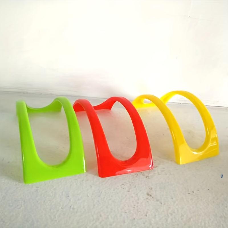 6pcs Taco Holder Stand Household Reusable Washable Plastic Taco Rack