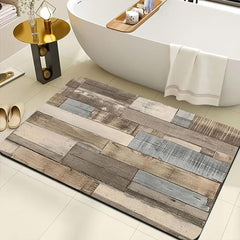 1pc Rubber Dish Drying Pad Kitchen Countertop Absorbent Mat