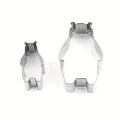 12pcs Cartoon Animals Cookie Cutters Stainless Steel Pastry Cutters Biscuit Mold
