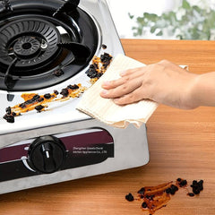 2pcs Lazy Rag Square Dish Cloths Cleaning Pads