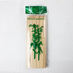 100pcs Bamboo BBQ Sticks Disposable & Durable