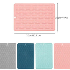 Silicone Dish Drying Mat Eco-friendly Heat Resistant