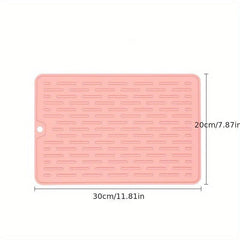 Silicone Dish Drying Mat Eco-friendly Heat Resistant