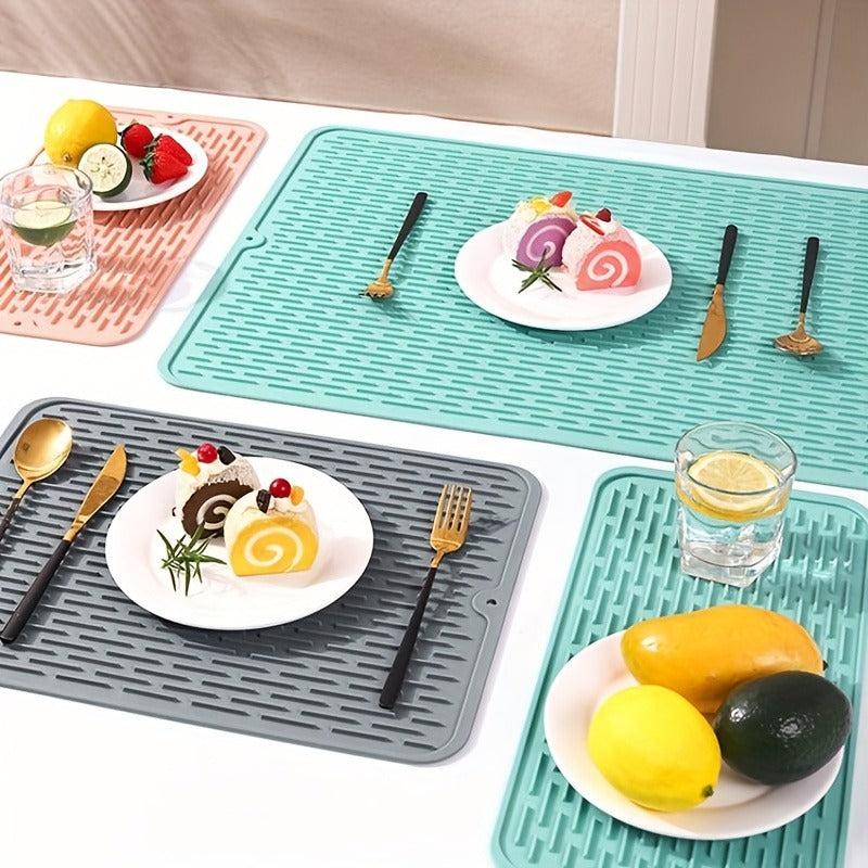 Silicone Dish Drying Mat Eco-friendly Heat Resistant