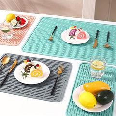 Silicone Dish Drying Mat Eco-friendly Heat Resistant