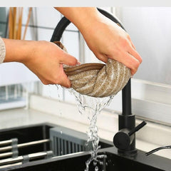 Bamboo Charcoal Dish Towel Non Stick Cleaning Cloth