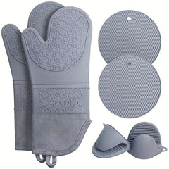 Silicone Heat Insulation Set - Clips & Baking Layer