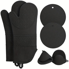 Silicone Heat Insulation Set - Clips & Baking Layer